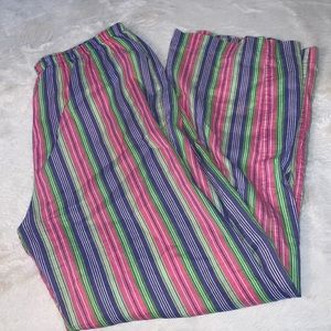 Medium Seventeen stripe magazine vintage pajama pants 100% cotton